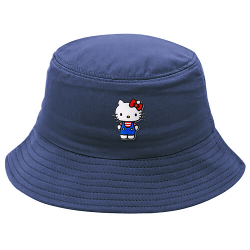 Solid-colored bucket hat can be seen everywhere and are very common